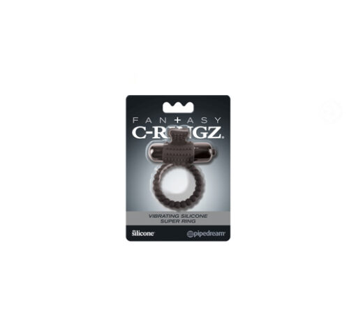 C-ringz anillo silicona básico negro - Imagen 2