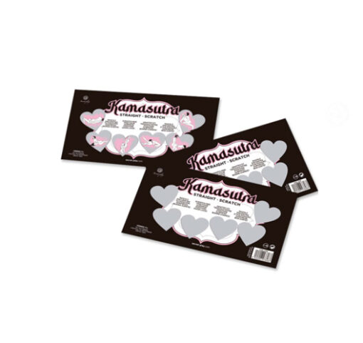 Tarjeta rasca posturas kamasutra - Imagen 2