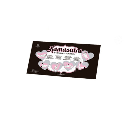 Tarjeta rasca posturas kamasutra