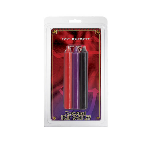 Pack de 3 velas para juegos de cera caliente - Imagen 2