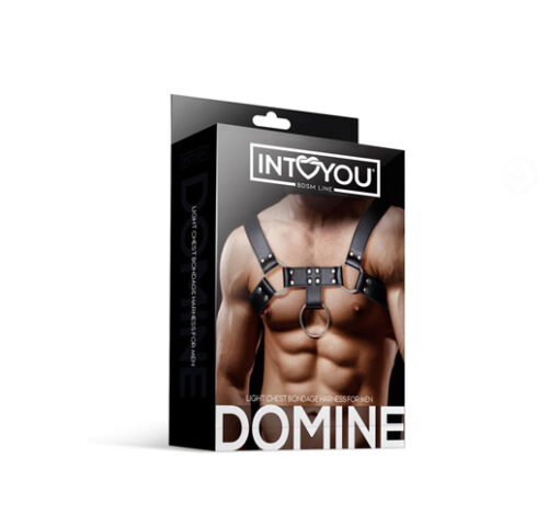 Domine arnés cuero vegano para pecho - Imagen 2