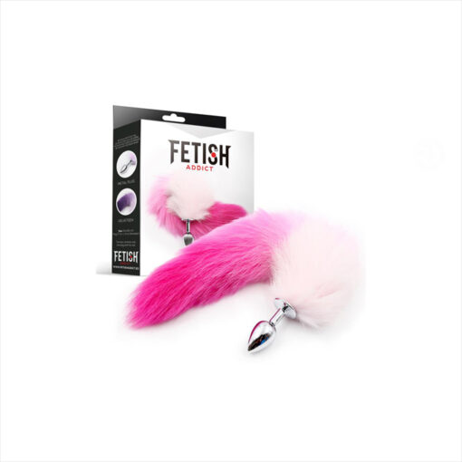 Fetish Addict plug pequeño coña zorro rosa - Imagen 2