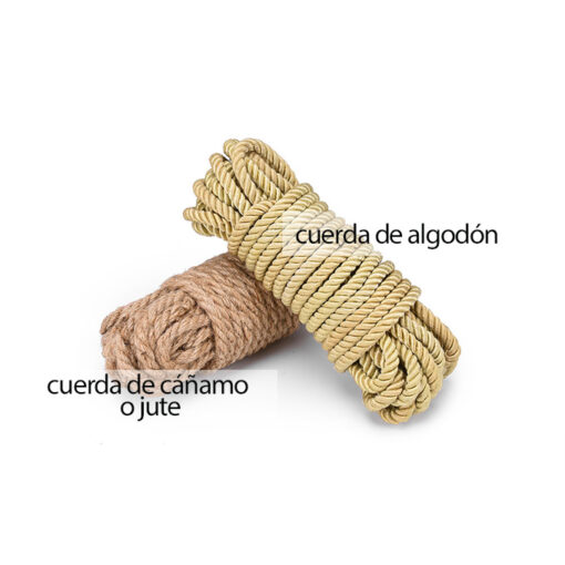 Easytoys cuerda de cáñamo 5 m - Imagen 3