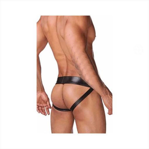 Suspensorio efecto cuero negro M - Imagen 2