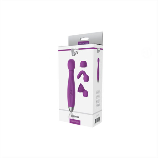 Dreamtoys Queenpin masajeador micrófono con cabezales - Imagen 2