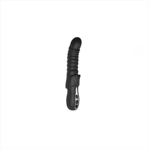 Dreamtoys Typhon vibrador estriado recargable negro