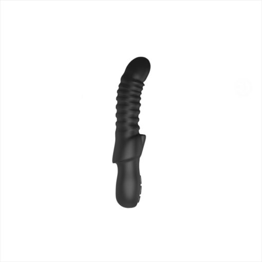 Dreamtoys Typhon vibrador estriado recargable negro - Imagen 3