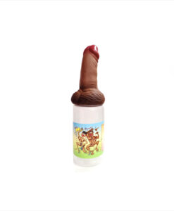 Biberón fiesta pichilla marrón pequeño