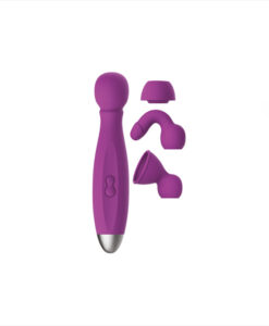 Dreamtoys Queenpin masajeador micrófono con cabezales