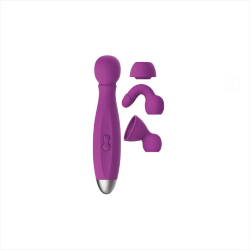 Dreamtoys Queenpin masajeador micrófono con cabezales