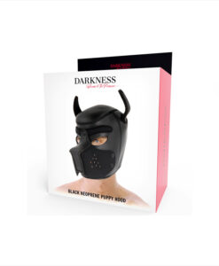 Alternative view of Darkness máscara de perro negra