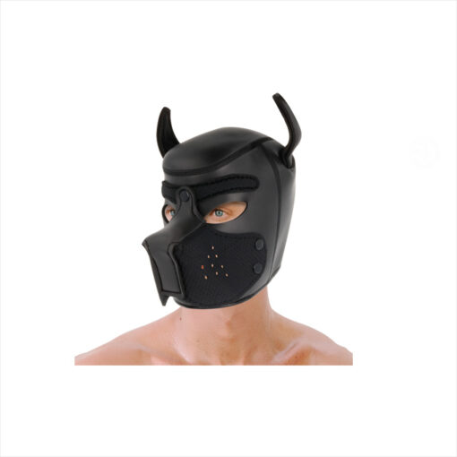 Darkness máscara de perro negra