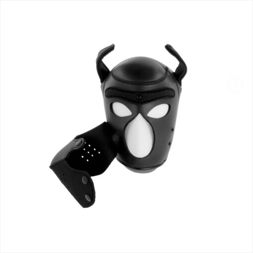 Darkness máscara de perro negra - Imagen 3
