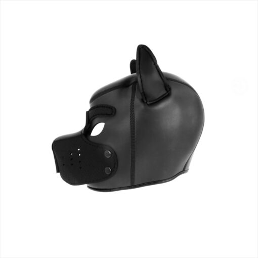 Darkness máscara de perro negra - Imagen 4