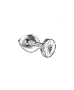 Attraction joya anal metal con piedra L