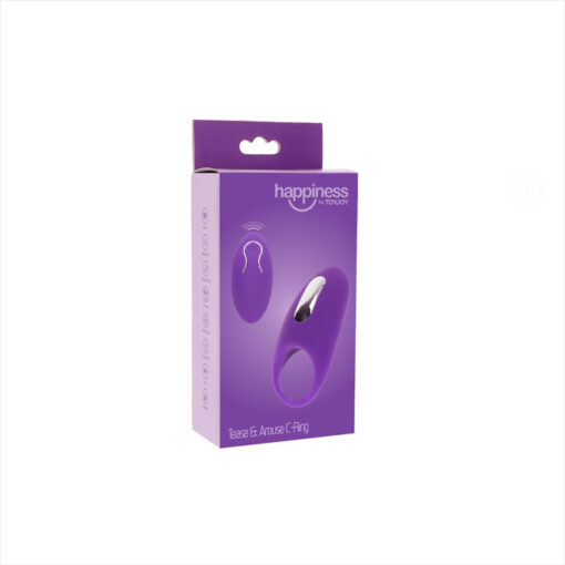 Happiness anillo vibrador recargable con mando - Imagen 2