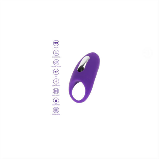 Happiness anillo vibrador recargable con mando - Imagen 4