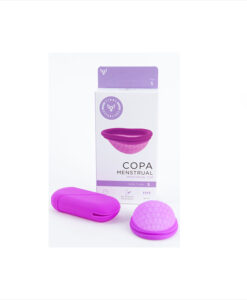 Alternative view of Copa menstrual para penetración S
