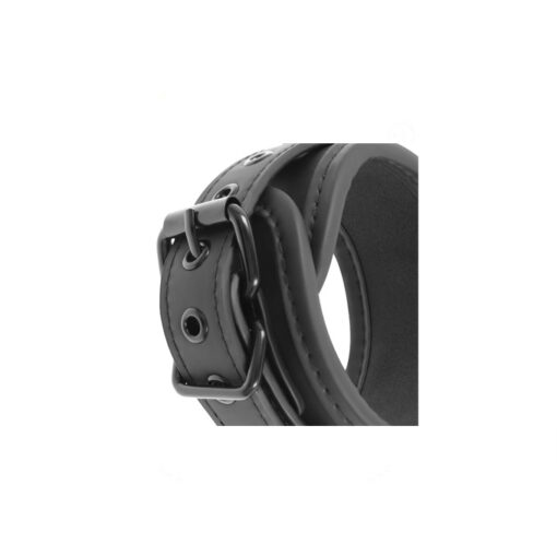 Ohrgasmic Dark Collection collar con correa negro - Imagen 3