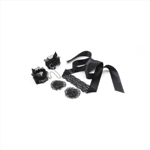 Pack de accesorios BDSM de encaje