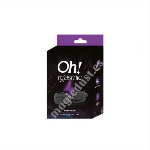 Ohrgasmic Dark Collection esposas con cadena - Imagen 2