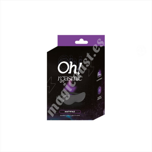 Ohrgasmic Dark Collection antifaz cuero vegano - Imagen 2