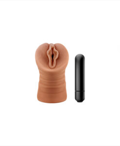 Blush Sofia vagina vibradora marrón