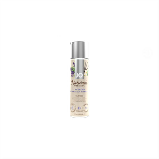 Jo Naturals aceite masaje lavanda y vainilla 120 ml