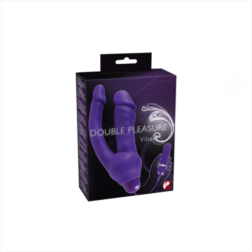 Double Vibe vibrador doble penetración morado - Imagen 2