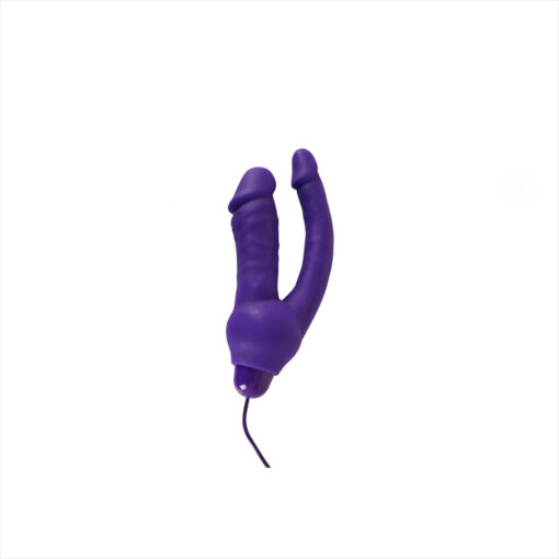 Double Vibe vibrador doble penetración morado