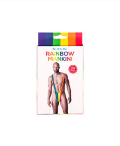 Alternative view of Mankini bañador arcoiris T/U
