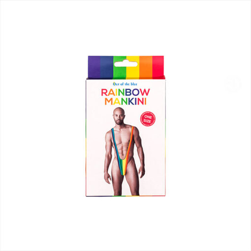 Mankini bañador arcoiris T/U - Imagen 2