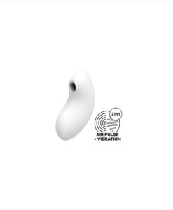 Satisfyer Vulva Lover 2 succionador con vibración blanco