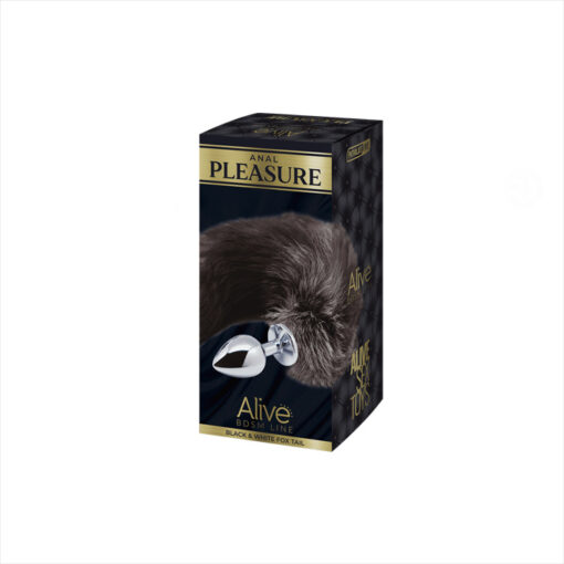 Alive Anal Pleasure plug metal zorro pequeño - Imagen 2