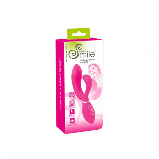 Sweet Smile vibrador rabbit articulado - Imagen 2
