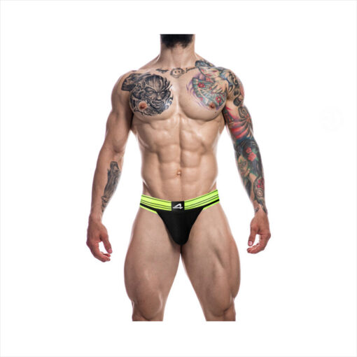C4M Rugby suspensorio jockstrap fluo S - Imagen 4