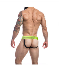 Alternative view of C4M Rugby suspensorio jockstrap fluo S