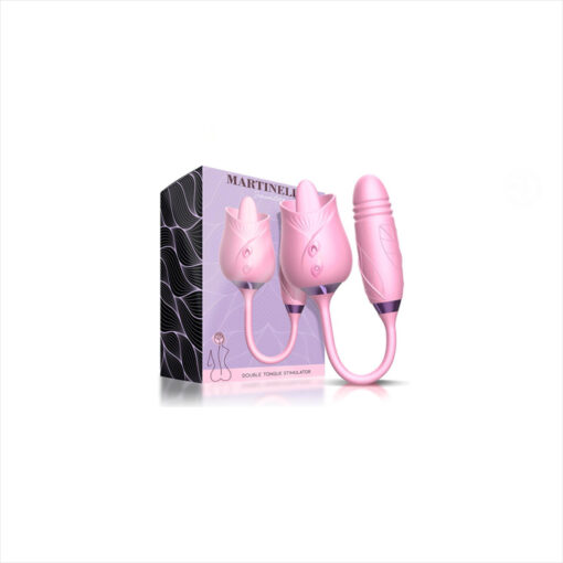 Martinella lengua y vibrador con movimiento