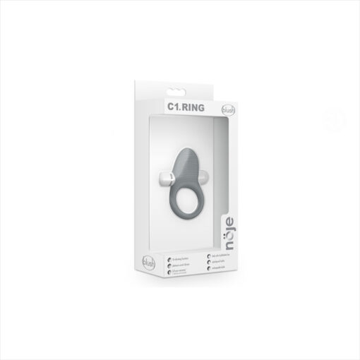 Noje anillo vibrador de silicona recargable - Imagen 2