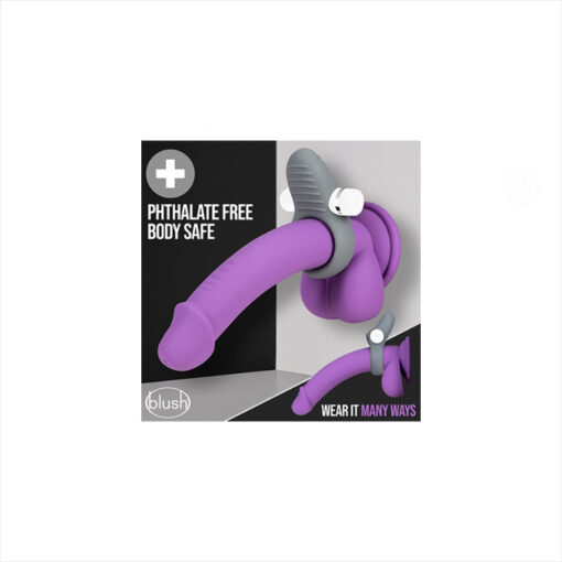 Noje anillo vibrador de silicona recargable - Imagen 3