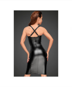 Alternative view of Noir Handmade vestido con calados M