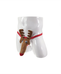 Tanga divertido reno de peluche T/U