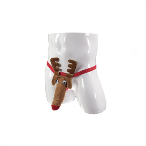 Tanga divertido reno de peluche T/U