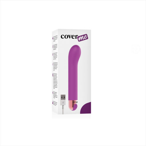 Cover Me vibrador curvado morado - Imagen 2