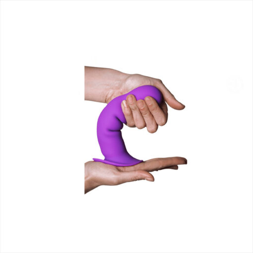 Hitsens 3 dildo termo reactivo morado - Imagen 4