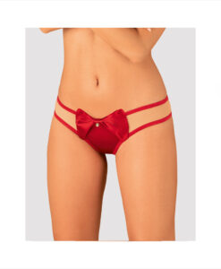 Obsessive Rubinesa tanga nude y rojo S/M