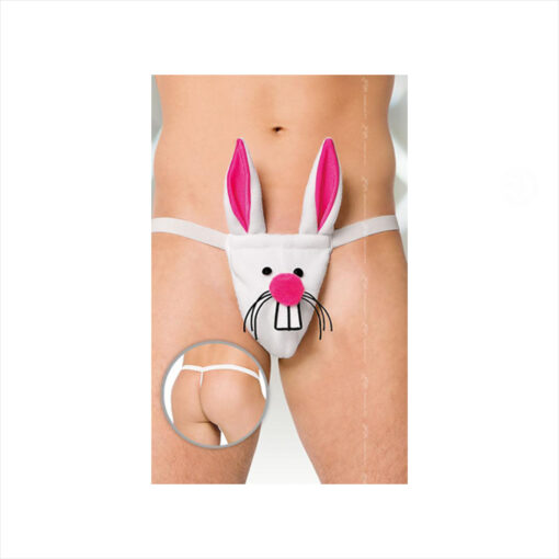 Softline 4442 tanga conejito blanco S/M/L