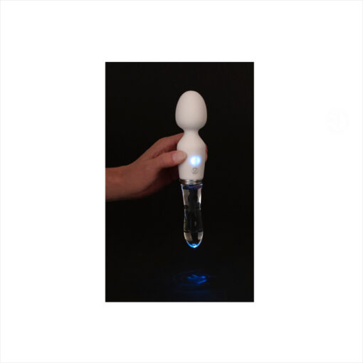 Liaison varita vibradora cristal silicona led - Imagen 7