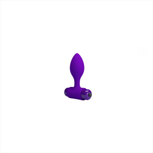Pretty Love plug vibrador mini morado - Imagen 4