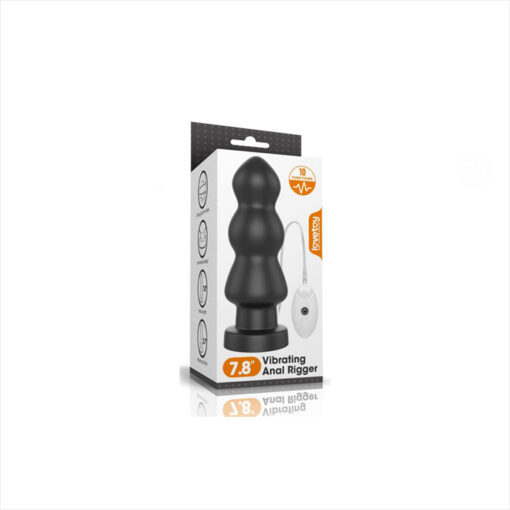Anal Rigger plug vibrador tamaño king - Imagen 2